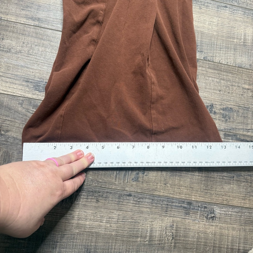 Free People Movement Pull On Brown Flared Pants - Picture 11 of 14